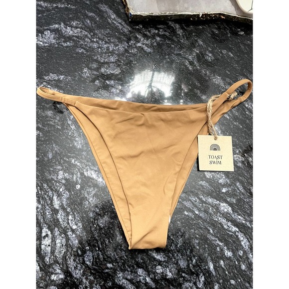 Toast Swim Signature String Bikini Bottoms Medium - Picture 2 of 4